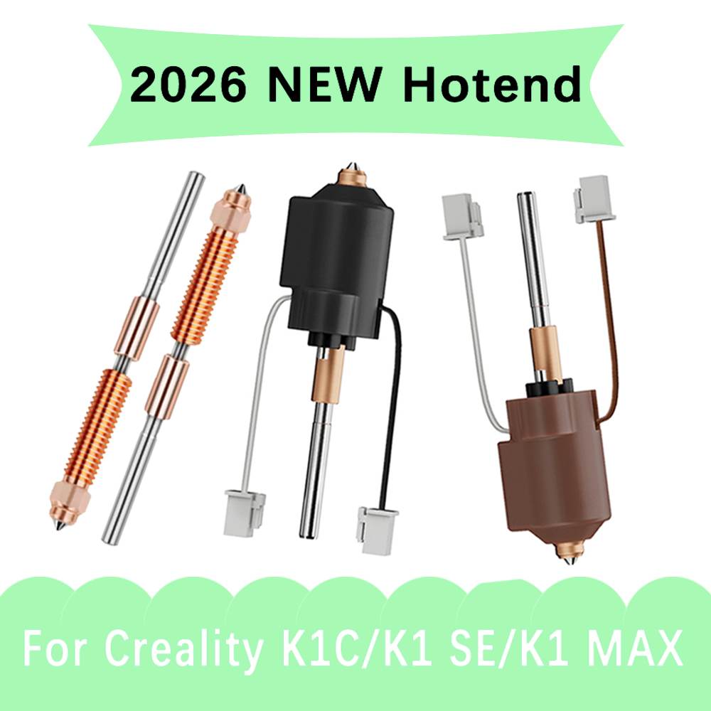 High Flow Ceramic Hotend - 2026 NEW Hotend For Creality K1C