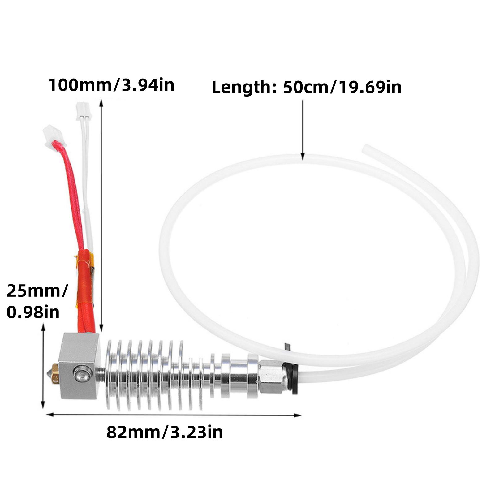1PC V5 J-Head Hotend Kit 0.4mm - Hotend 0.4Mm recension och pris