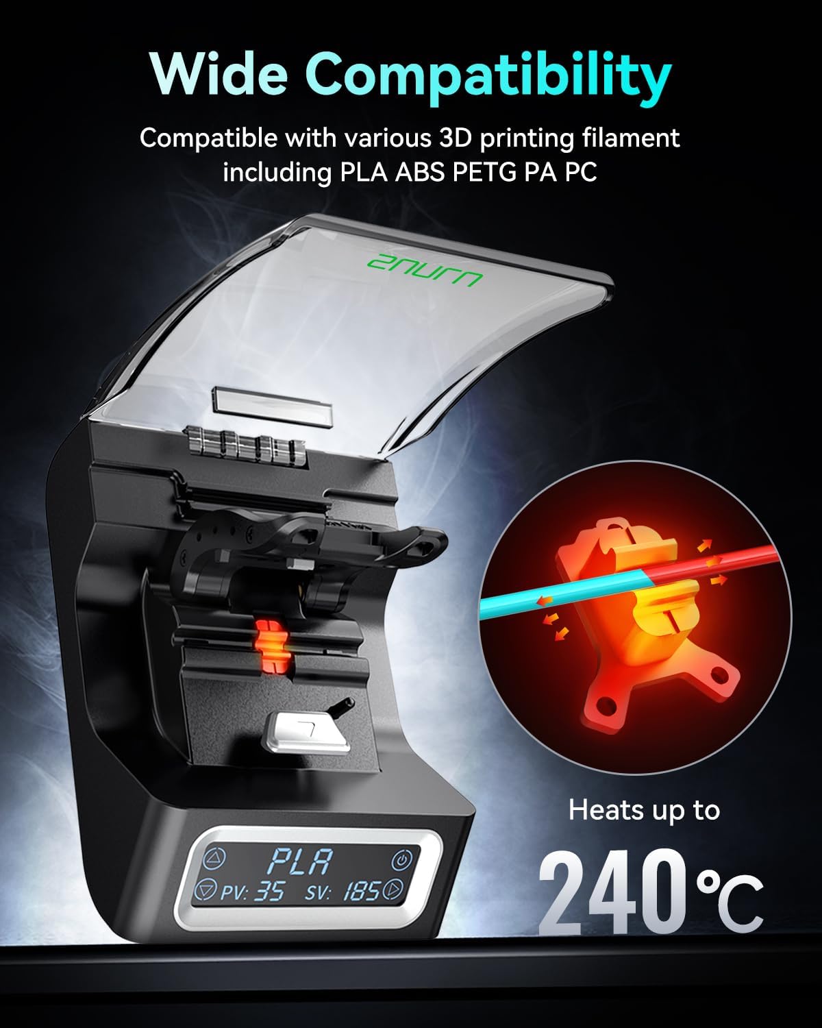 SUNLU FC01 Filament Connector  - 3D Printer Stand recension och pris