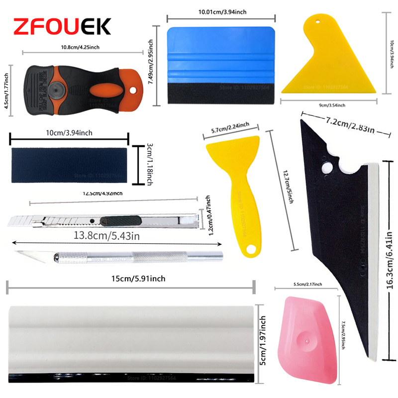 ZFOUEK 19/31Pcs Carbon Fiber C - Fep Film recension och pris