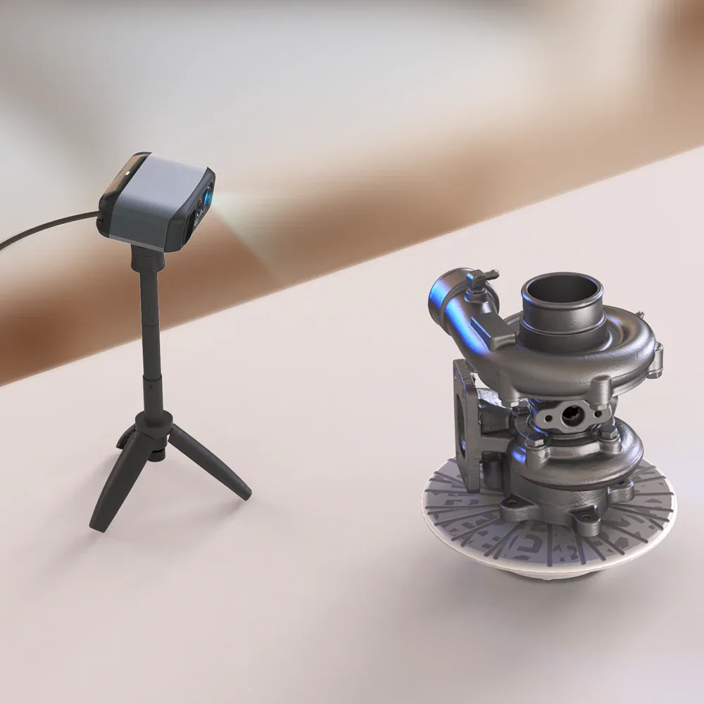 Handheld Blue Light 0.03mm Hig - Handheld 3D Scanner High Precision recension och pris