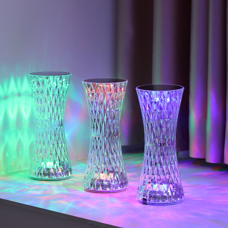 Crystal Bedside Table Lamps Xm - Glass Bed recension och pris