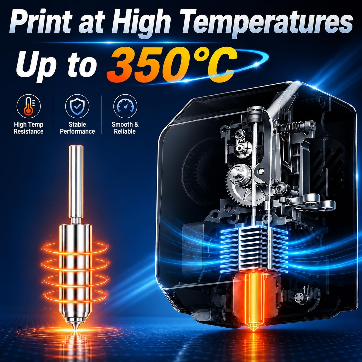 Hardened Steel Nozzles for Any - Hotend 0.4Mm recension och pris