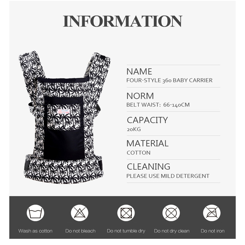 Baby Carrier Backpack 3 in 1 T - Carriage Bed recension och pris