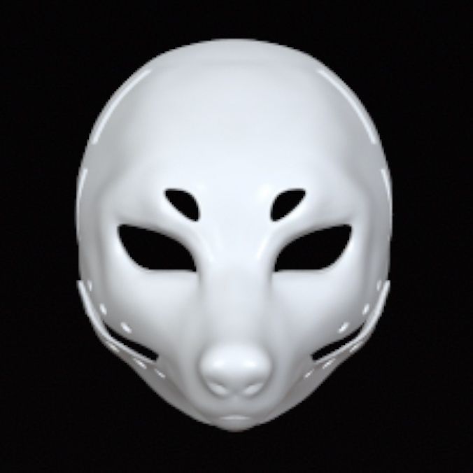 Kigurumi Base Mask Movable Jaw - 3D Printer Stand recension och pris