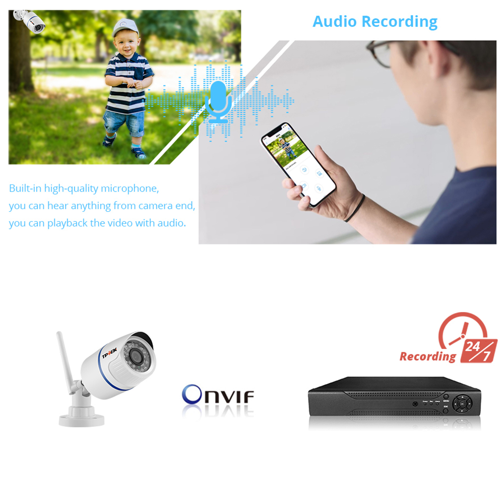 IP Camera WiFi 4MP Outdoor Hom - Btt Skr Mini recension och pris