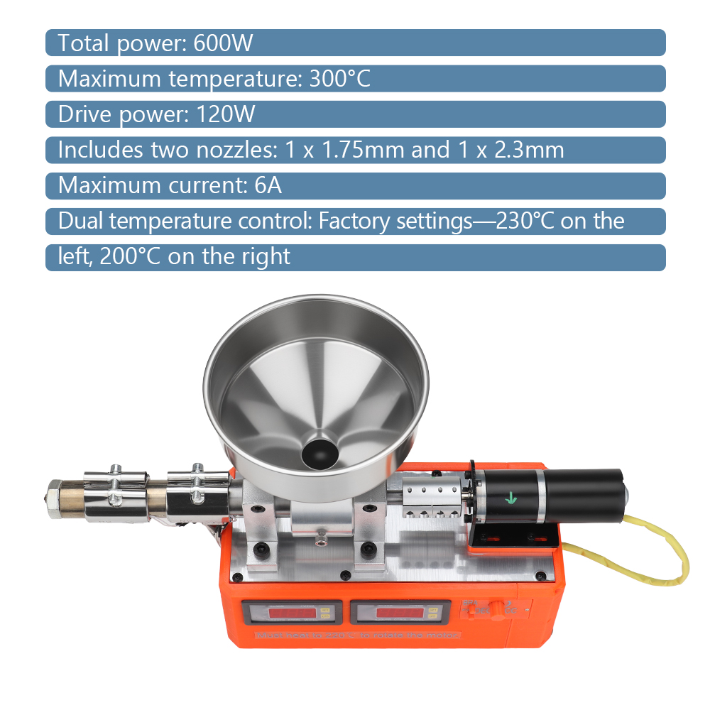 Desktop Lab Small Single Screw - Petg Filament recension och pris