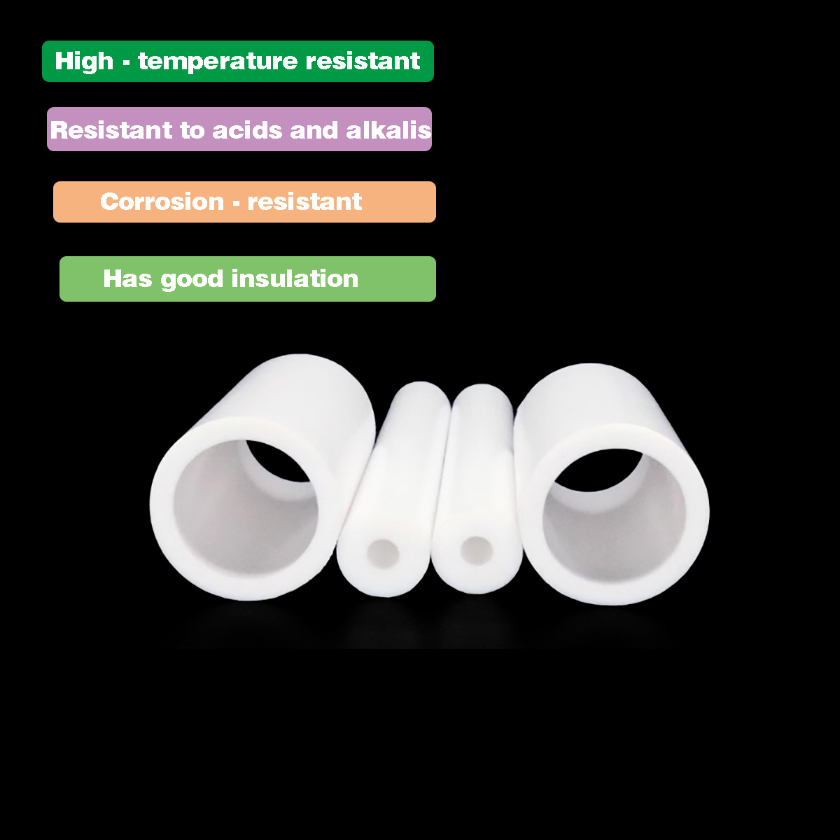 1Pcs ID 5-20mm White PTFE Tube - Ptfe Tube recension och pris
