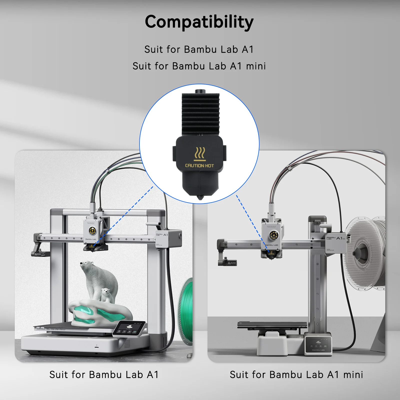 Upgrade 2.0 Hotend For Bambu L - Bowden Tube recension och pris