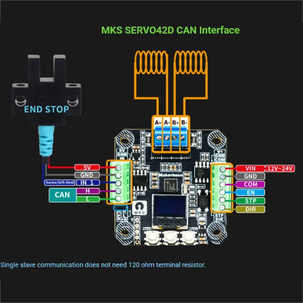 [AC18 Digital]/SERVO42D 40 CAN - Closed Loop Stepper Motor Nema 17 recension och pris