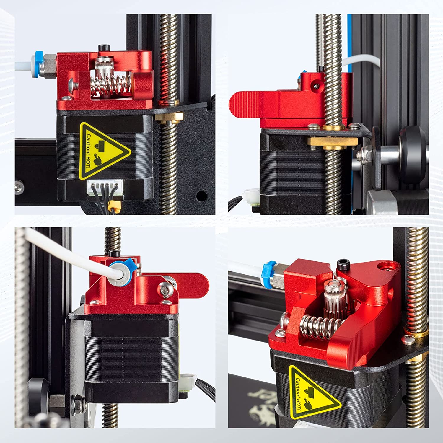 Upgrade Kit Dual Gear Extruder - Bowden Tube recension och pris