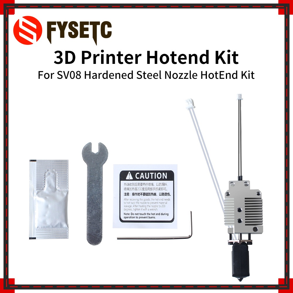 For SV08 Upgraded Hardened Ste - Hotend 0.4Mm recension och pris