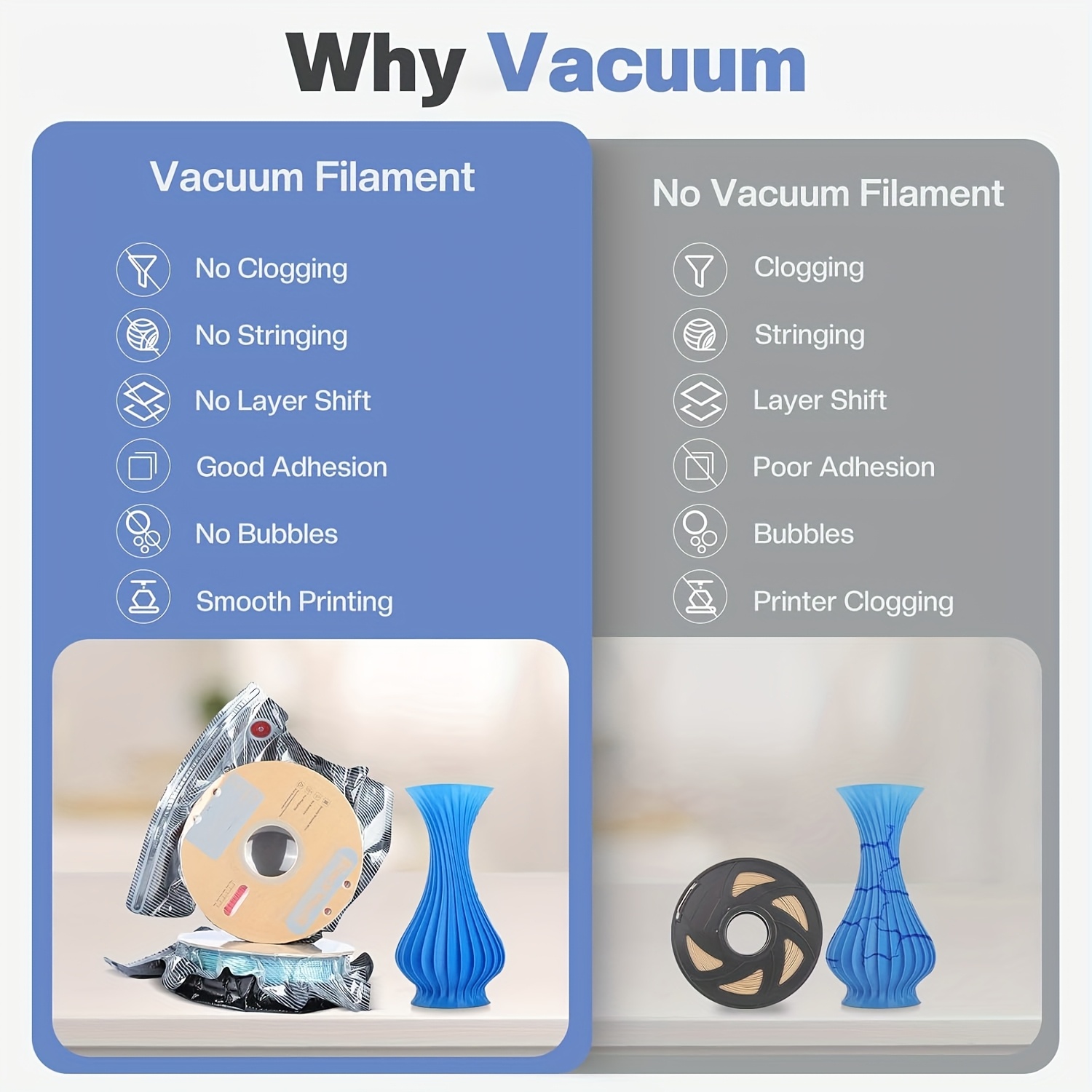 3D Printer Filament Vacuum Sea - 3D Printer recension och pris