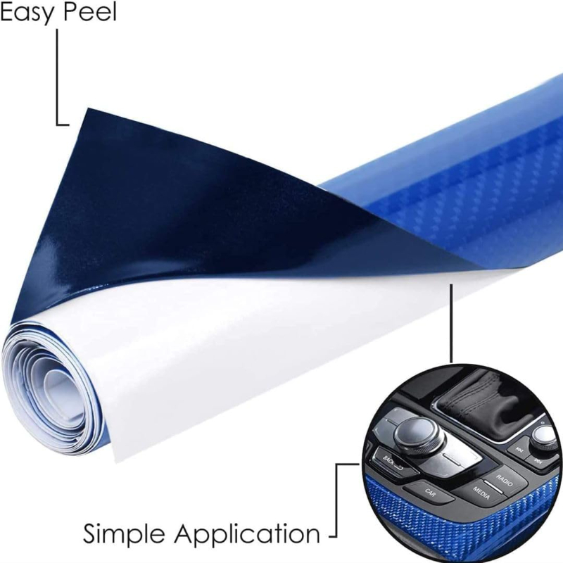 High Glossy 6D Colorful Fiber  - Fep Film recension och pris