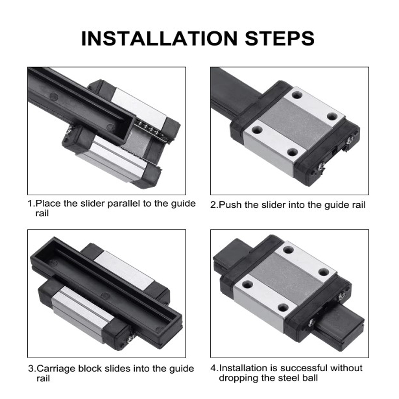 4 Set SMGN7H MGN9H MGN12H MGN1 - Linear Rail Mgn12H Set recension och pris