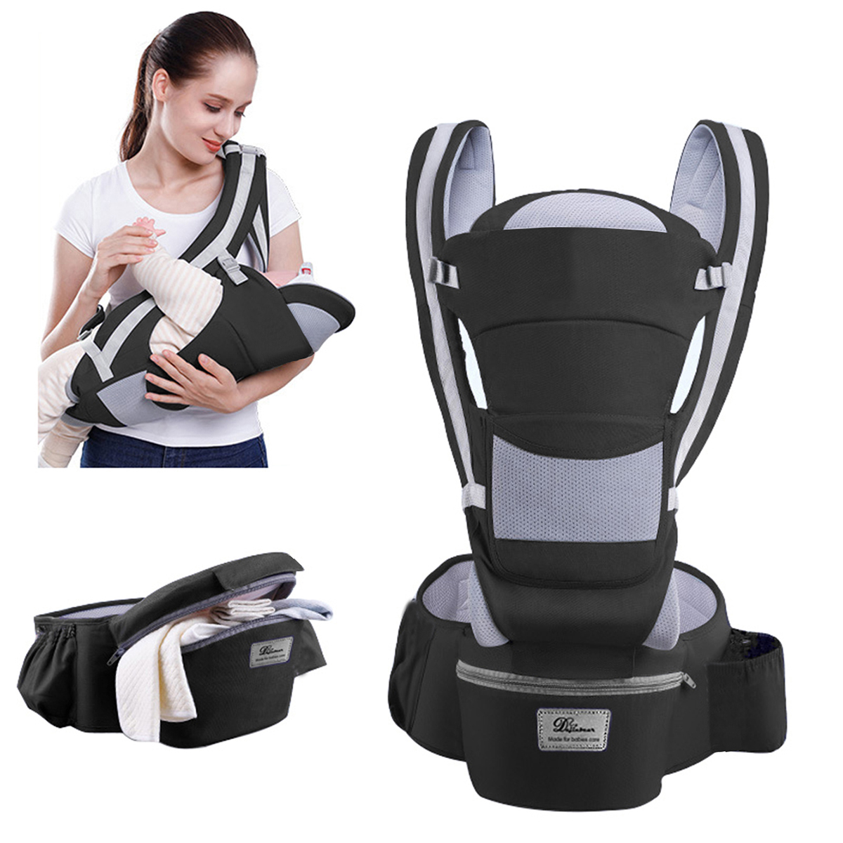Newborn Ergonomic Baby Carrier - Carriage Bed recension och pris